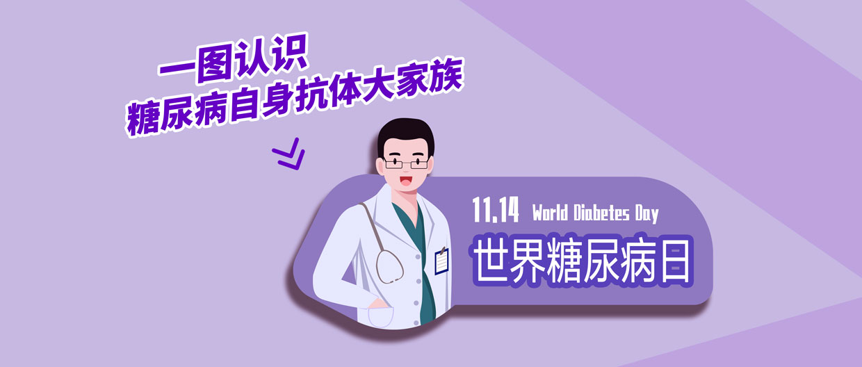世界糖尿病日丨一圖認(rèn)識(shí)「糖尿病自身抗體大家族」